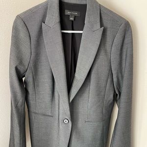 Ann Taylor NWOT “The Long One Button in Bi-Stretch” Blazer